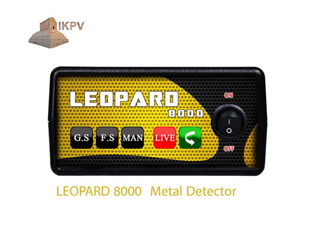 فلزیاب LEOPARD 8000 محصول شرکت IKPV